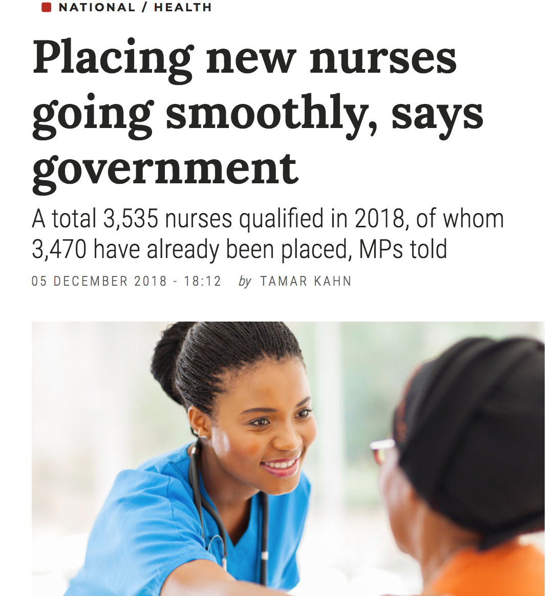 Government green light to fill 5,300 health sector posts
