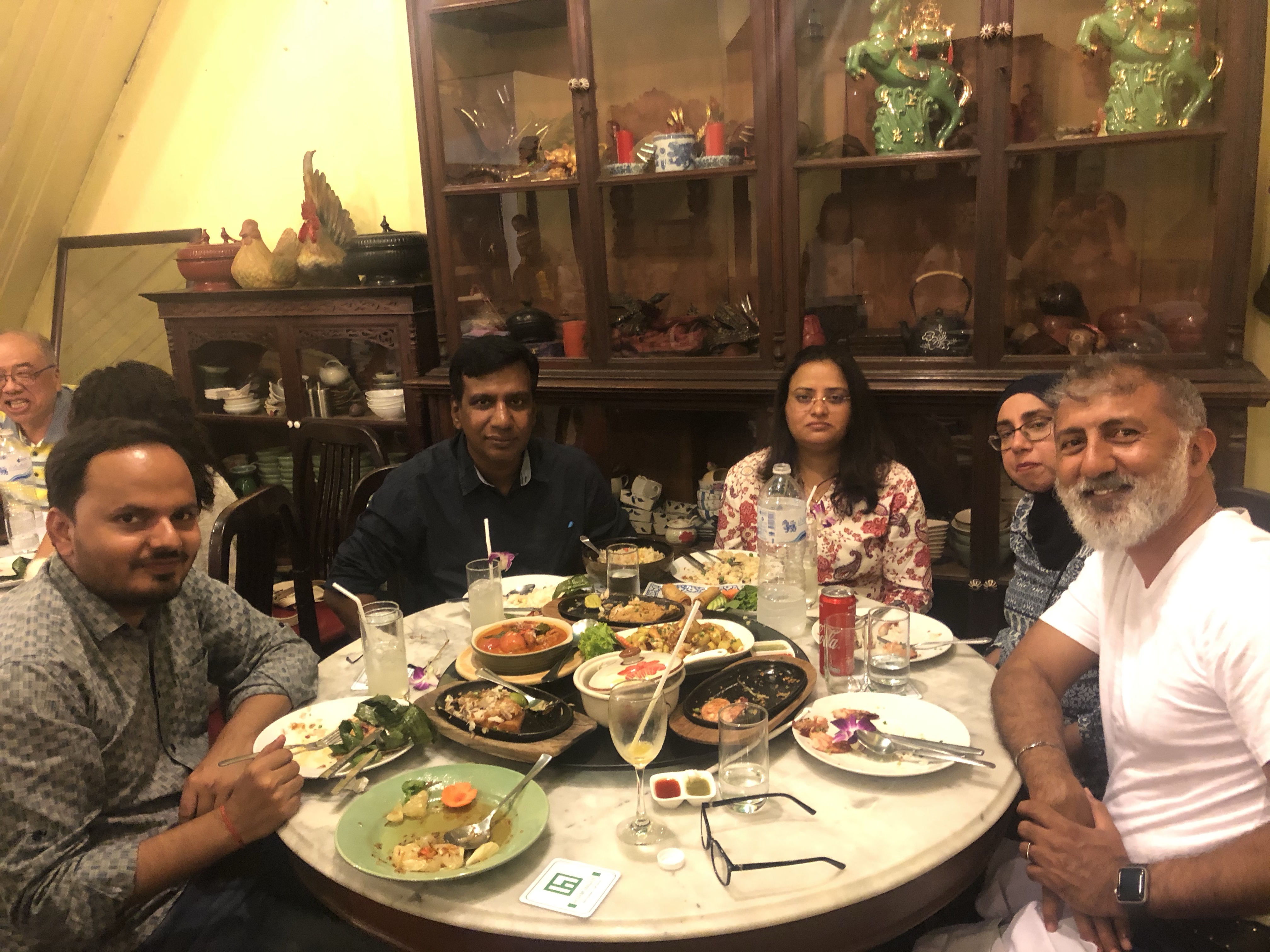 Ice-breaking dinner before hard WONCA work