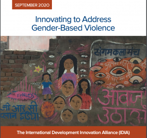 Innovating to Address Gender-Based Violence