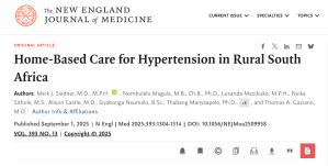 Home-Based Care for Hypertension in Rural South Africa